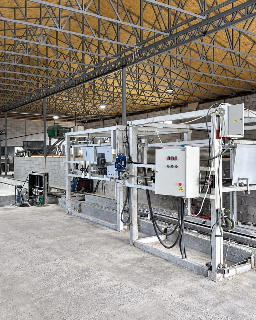 ODA Газоблок өндірістік цехының жабдығы